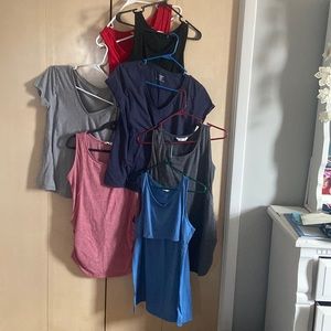 Summer maternity nursing tops